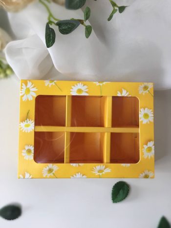 Упаковка под 6 конфет "Солнечный день"