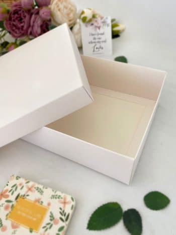 Универсальная коробка 21х15х5,7 см, белая — изображение 2