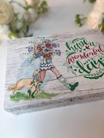 Коробка для подарка "Have a wonderful day"