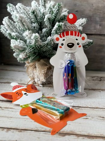 Держатель "Мишка" с пакетом для сладостей — изображение 2