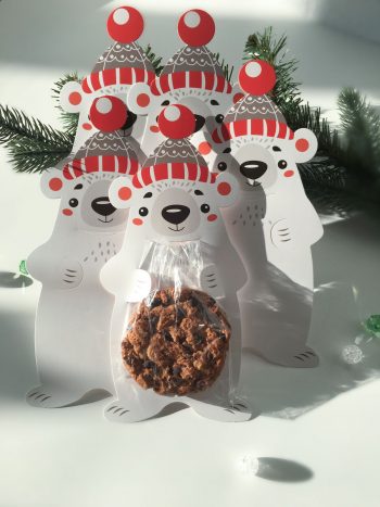 Держатель "Мишка" с пакетом для сладостей — изображение 5