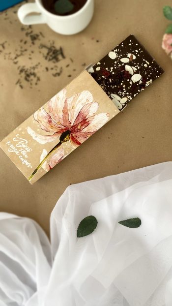 Упаковка под плитку шоколада 17 см. "Пусть твои глаза сияют" — изображение 2