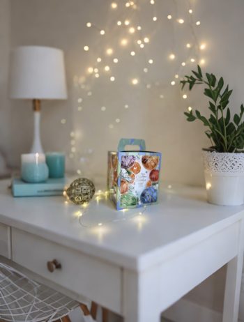 Коробка подарочная куб Магия праздника, 124х134х156 (+40) мм — изображение 2