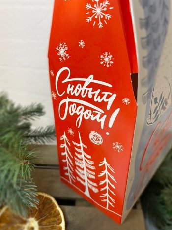 Коробка подарочная Сладкая парочка, 150х86х270 (+38) мм — изображение 3